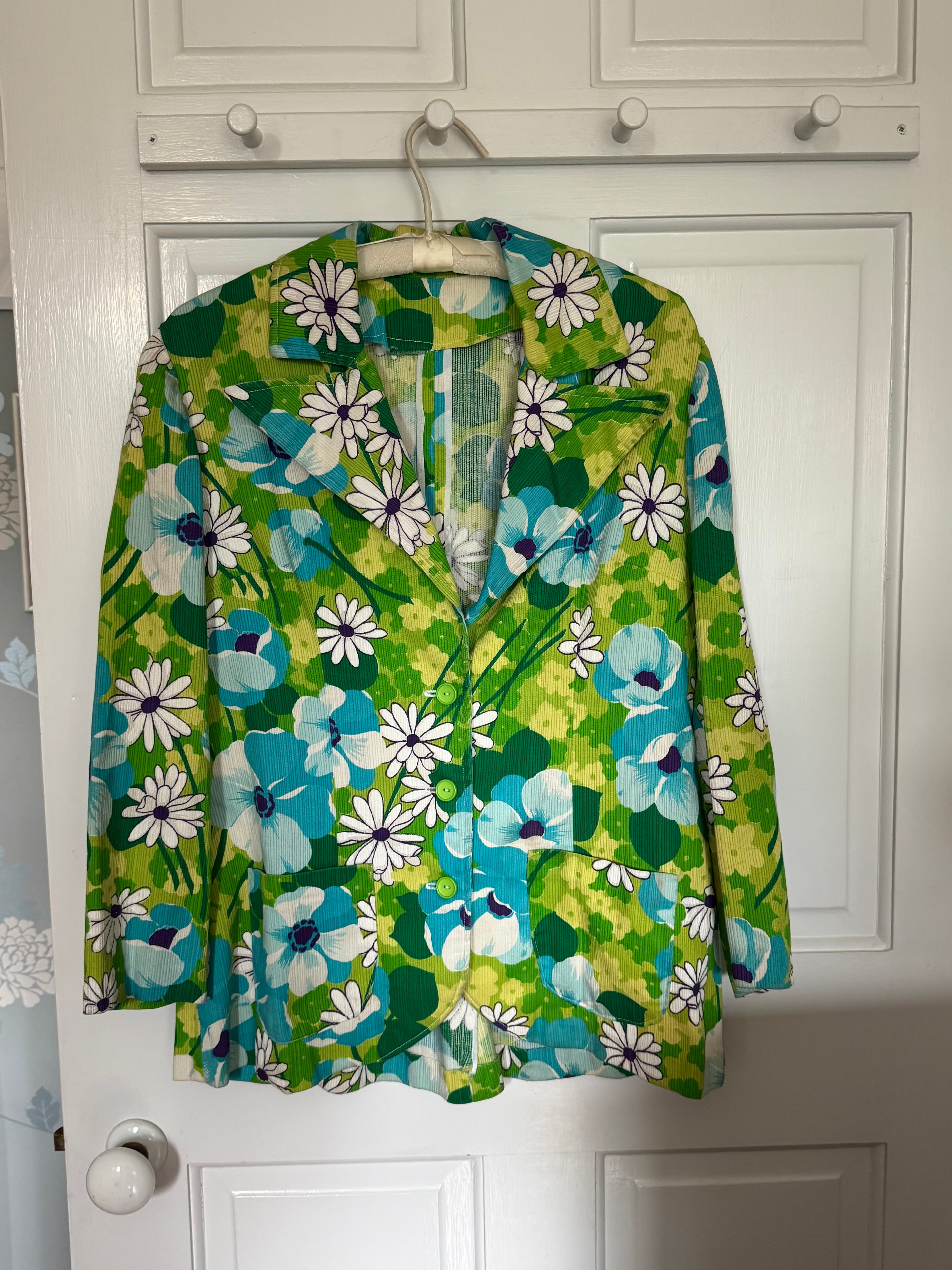 1970's Floral Print Jacket