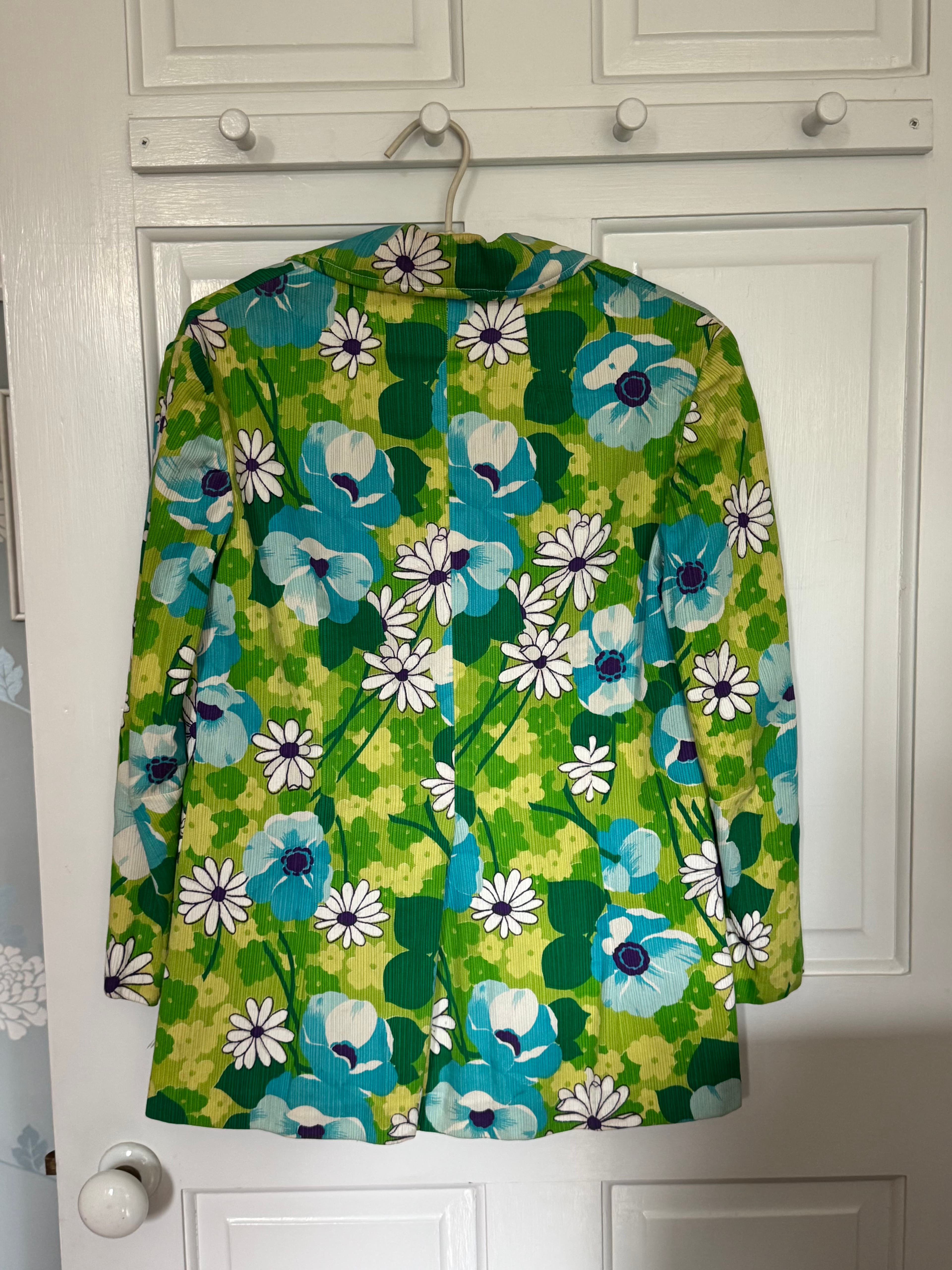 1970's Floral Print Jacket