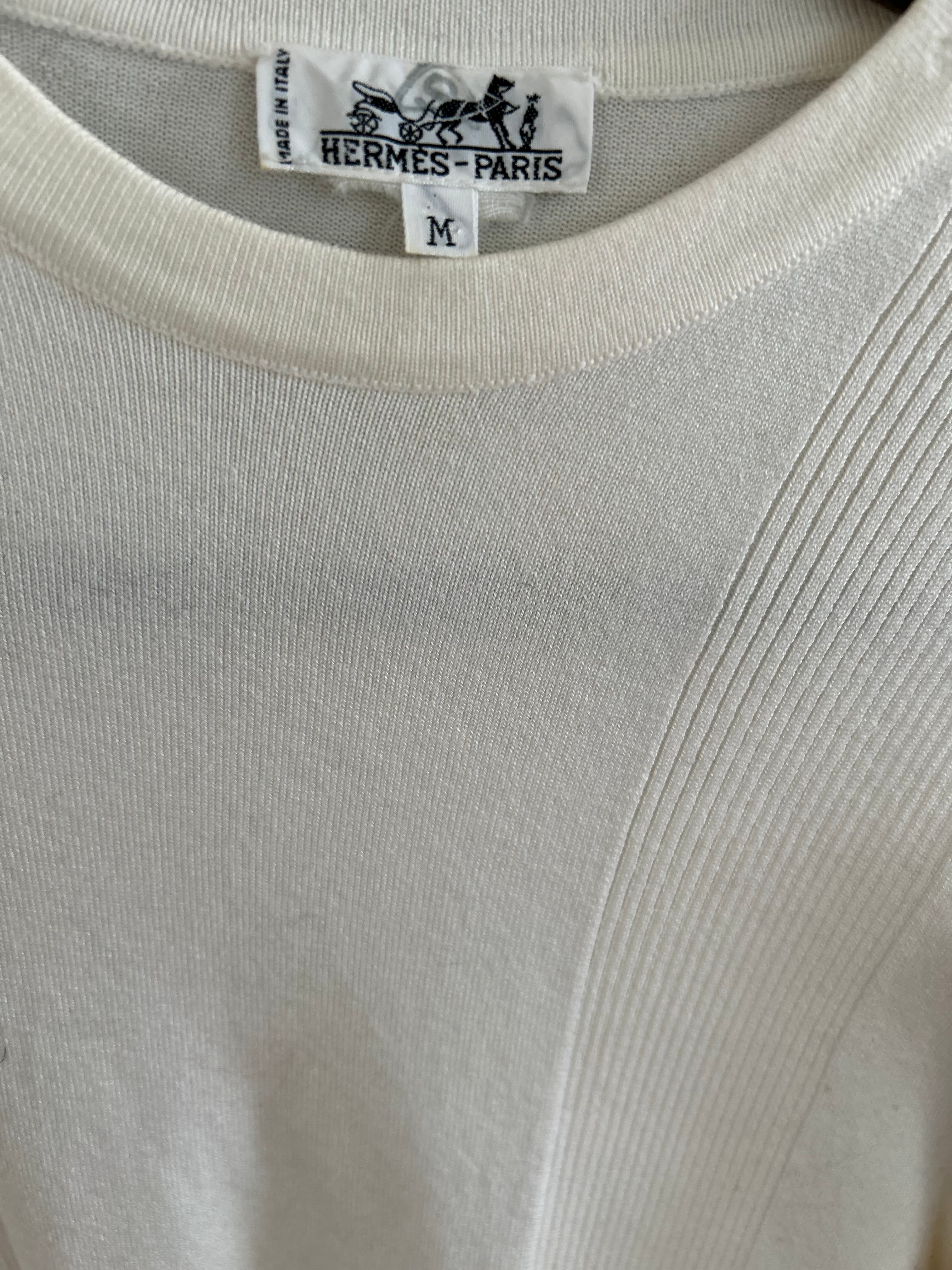 Hermes Ribbed Cotton Top