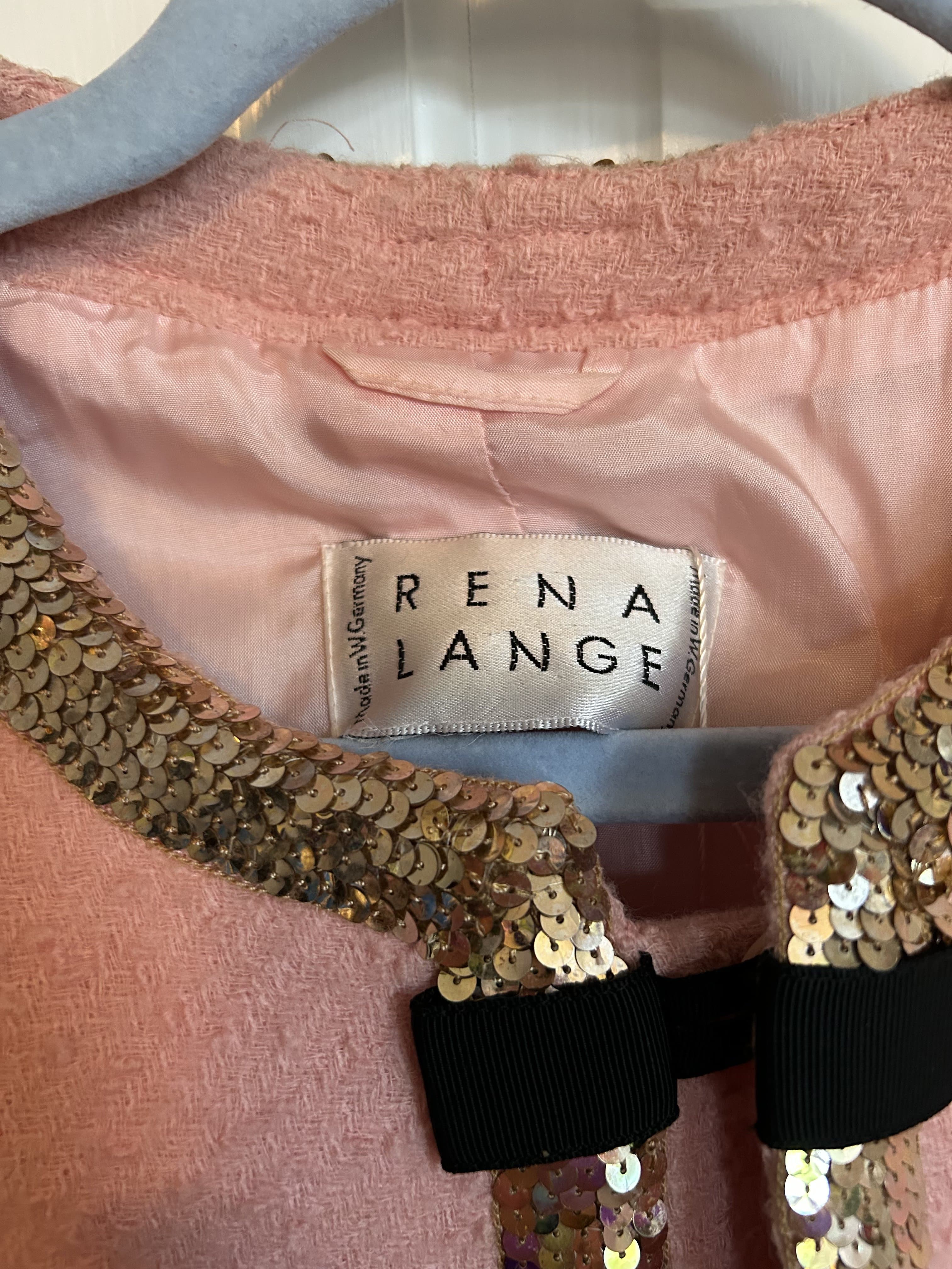 Rena Lange Pink Jacket