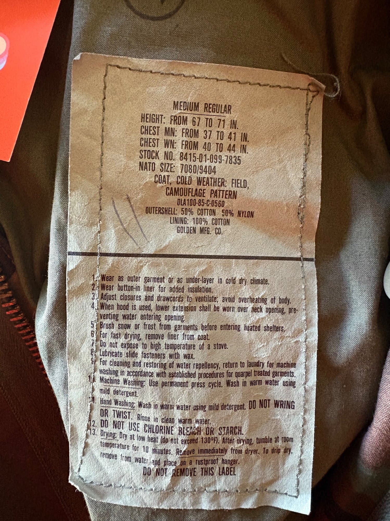 1980s-1990s Camo Military Jacket