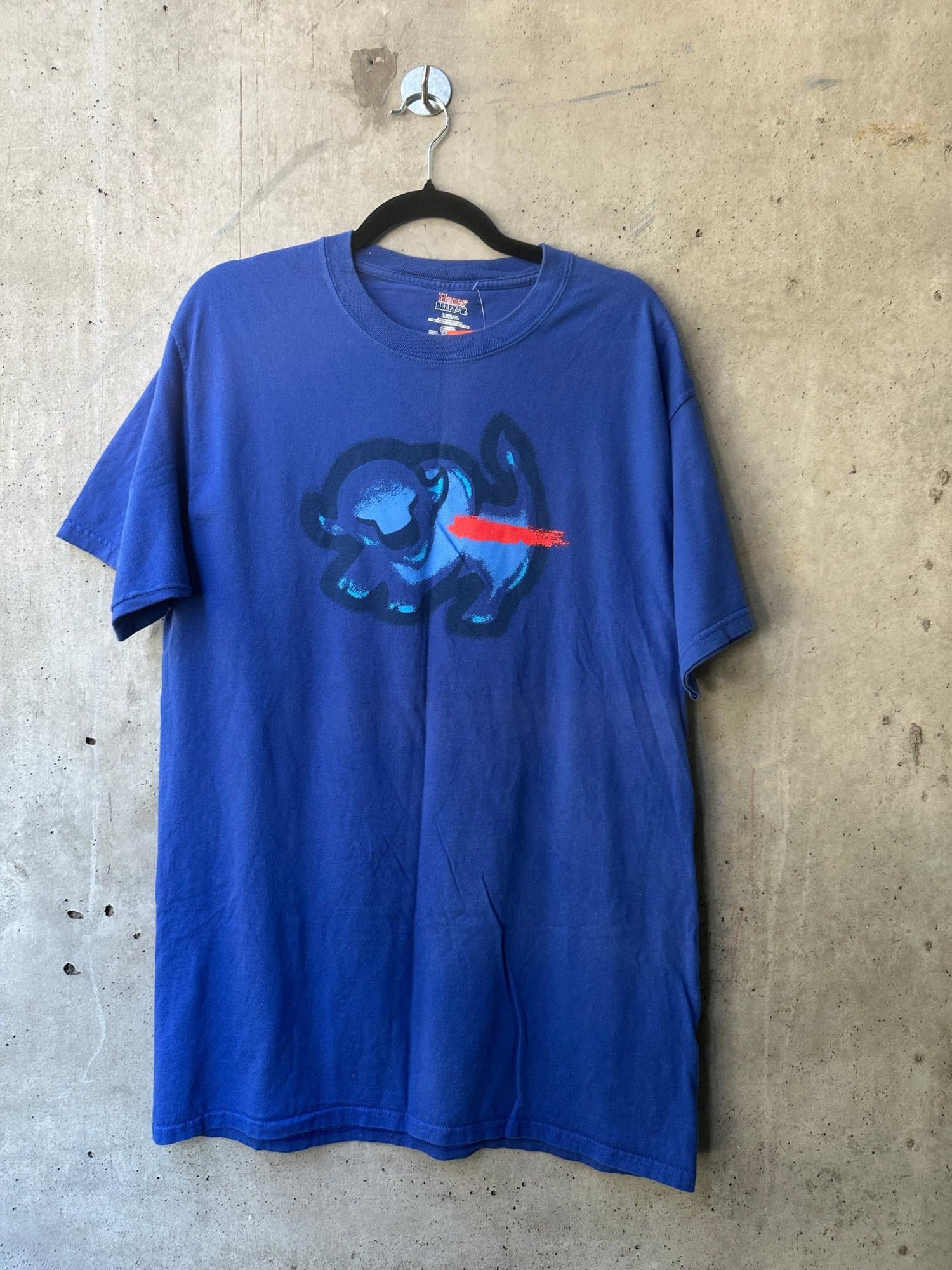 Hanes Vintage Blue blue Lion King T-Shirt