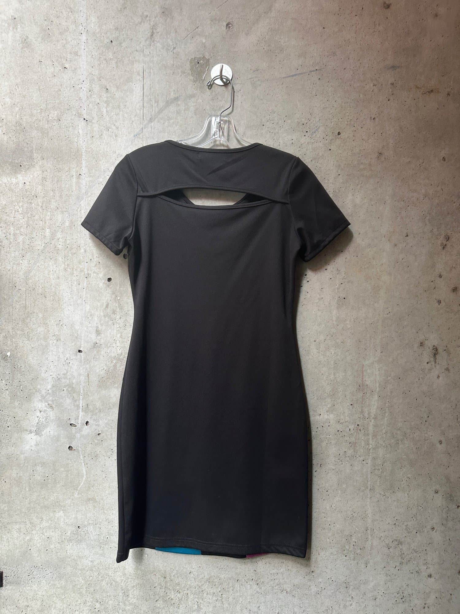 2010s Kessley Colorblock Bodycon Mini Dress