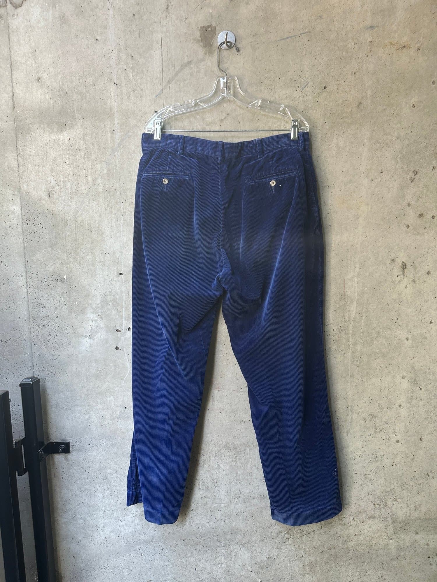 Ralph lauren 1980s-1990s Blue corduroy pants