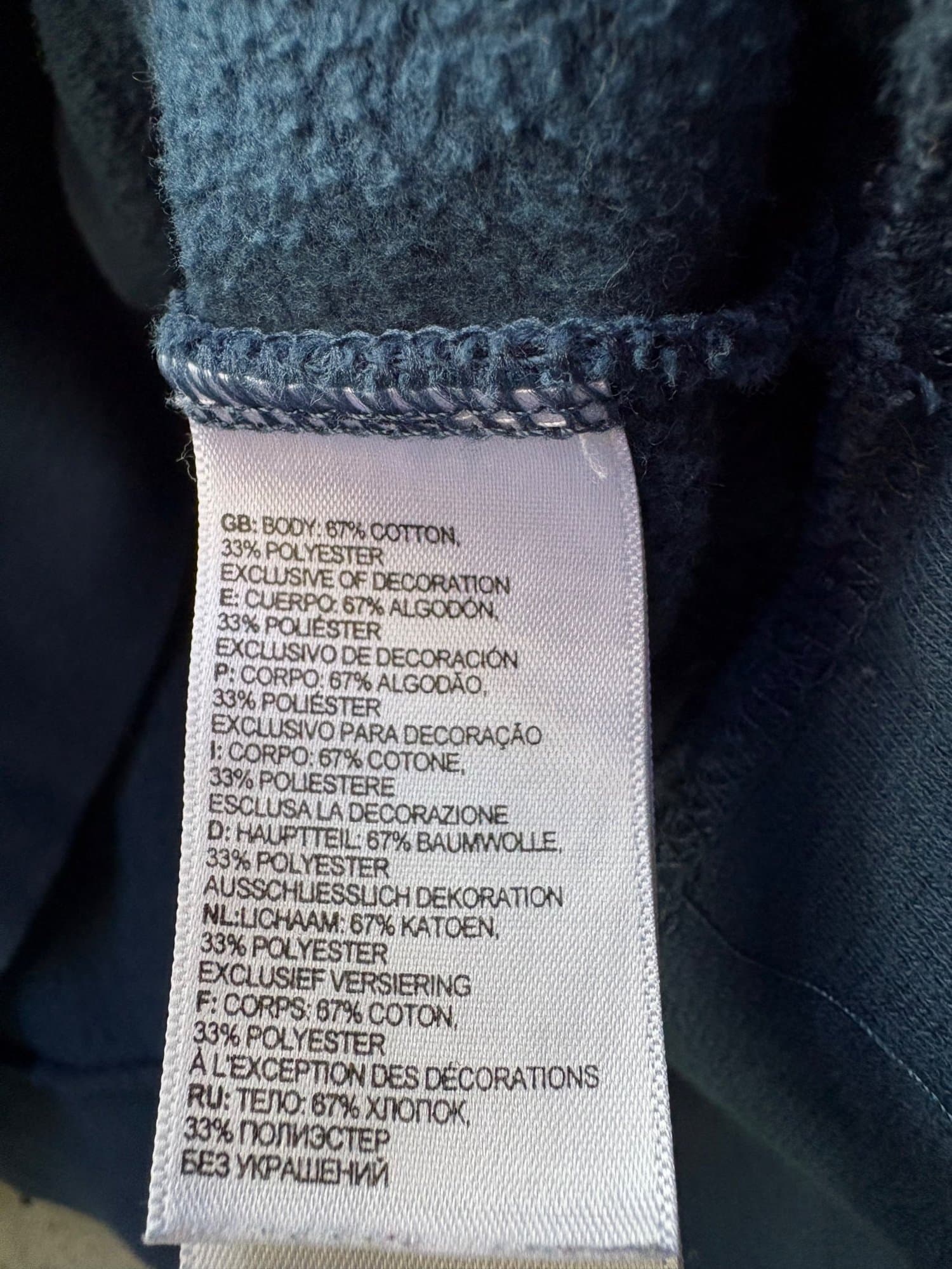2010s-2020s Blue north face hoodie