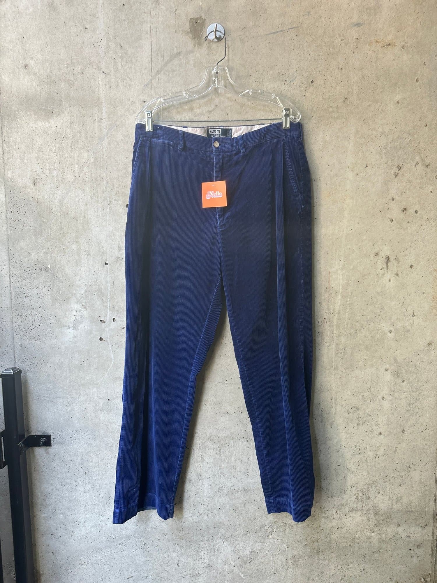 Ralph lauren 1980s-1990s Blue corduroy pants