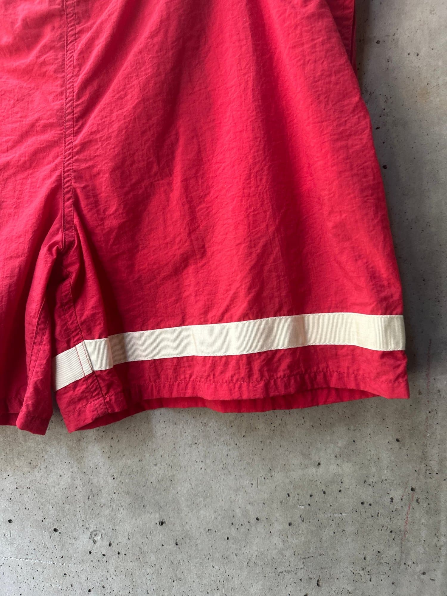 1990s US Olympics Red Short Swim Shorts