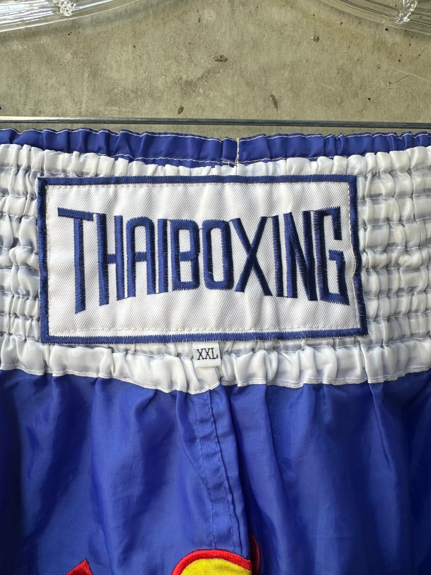 1990s-2000s Muay Thai Blue Boxing shorts