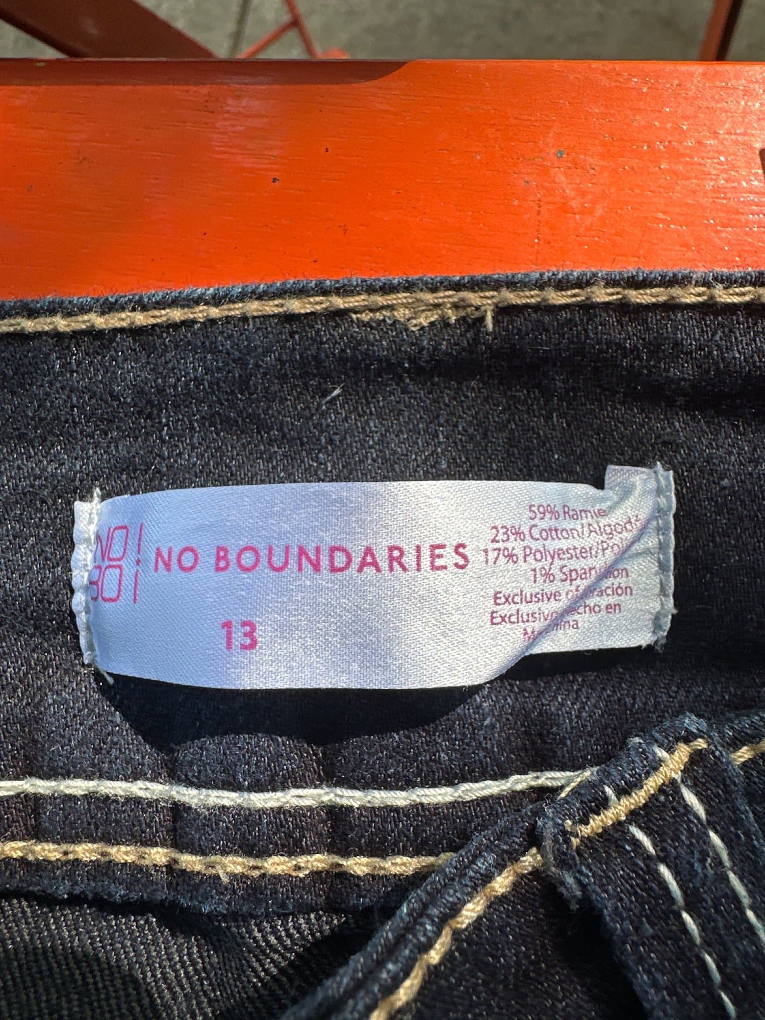 2010s No Boundaries Dark Wash Denim Bermuda Shorts